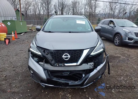 2021 Nissan Murano Sv Intelligent Awd from USA, damaged, VIN 5N1AZ2BS3MC115552